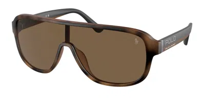 Polo Ralph Lauren Ph4196u 607073 Men's Sunglasses Tortoiseshell Size 134 In Black