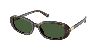 Polo Ralph Lauren Ph4198u 500371 Women's Sunglasses Tortoiseshell Size 53 In Multi