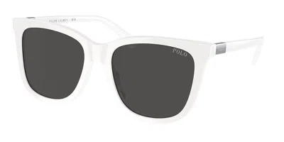 Polo Ralph Lauren Ph4201u 554487 Women's Sunglasses White Size 55