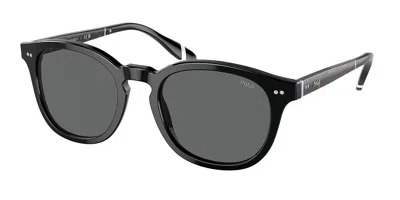 Polo Ralph Lauren Ph4206f Asian Fit 500187 Men's Sunglasses Black Size 52