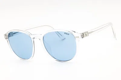 Polo Ralph Lauren Ph4207u Sky Blue Lens Sunglasses In Clear
