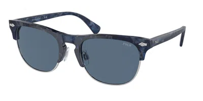 Polo Ralph Lauren Ph4213 618380 Men's Sunglasses Tortoiseshell Size 54 In Blue