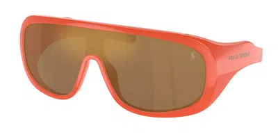 Polo Ralph Lauren Ph4215u 6100f9 Men's Sunglasses Orange Size 138