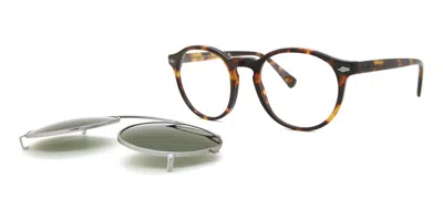 Polo Ralph Lauren Ph4218 With Clip-on Men's Glasses, , Size 51 In Multi