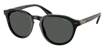Polo Ralph Lauren Ph4221f Asian Fit 500187 Men's Sunglasses Black Size 52