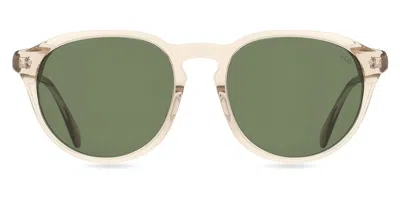 Polo Ralph Lauren Ph4221f Asian Fit 611771 Men's Sunglasses Brown Size 52 In Green