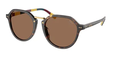 Polo Ralph Lauren Ph4223u 608973 Men's Sunglasses Tortoiseshell Size 53 In Brown