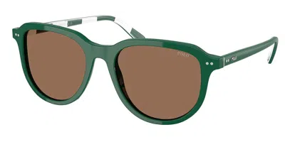Polo Ralph Lauren Ph4225 542173 Men's Sunglasses Green Size 53