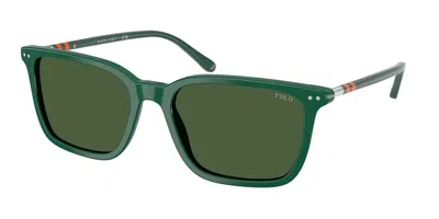 Polo Ralph Lauren Ph4226 542171 Men's Sunglasses Green Size 56