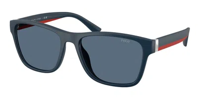Polo Ralph Lauren Ph4229u 590480 Occhiali Da Sole Blu Per Uomo In Blue