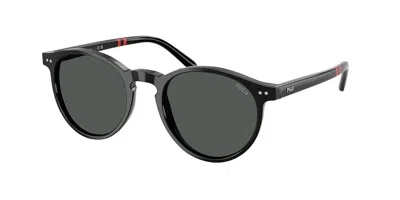 Polo Ralph Lauren Ph4236 500187 Men's Sunglasses Black Size 50 In Green