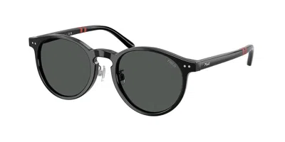 Polo Ralph Lauren Ph4236f Asian Fit 500187 Men's Sunglasses Black Size 50 In Brown