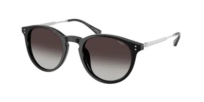 Polo Ralph Lauren Ph4239u 50018g Men's Sunglasses Black Size 50 In Neutral