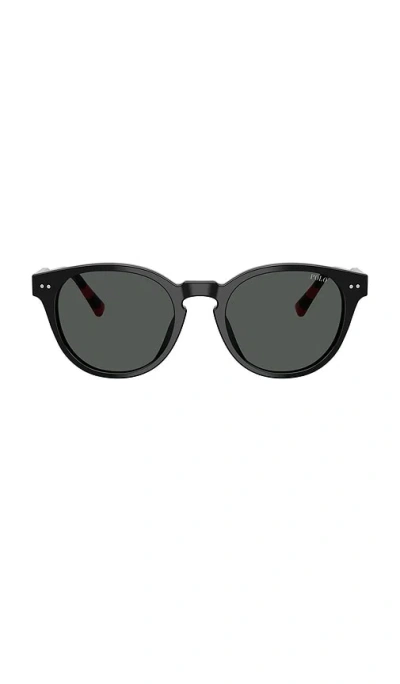 Polo Ralph Lauren Phantos Sunglasses In Black