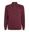 Polo Ralph Lauren Pima Cotton Long-sleeve Polo Shirt In Brown