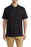 Polo Ralph Lauren Men's Slim Fit Short Sleeve Polo Shirt In Polo Black