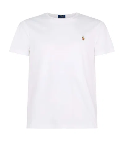 Polo Ralph Lauren Pima Cotton T-shirt In White