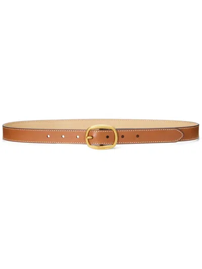 Polo Ralph Lauren Pin-buckle Leather Belt In Brown