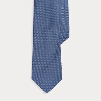 Polo Ralph Lauren Pin Dot Silk Tie In Blue
