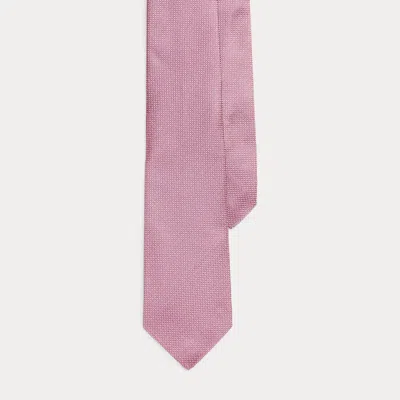 Polo Ralph Lauren Pin Dot Silk Tie In Pink