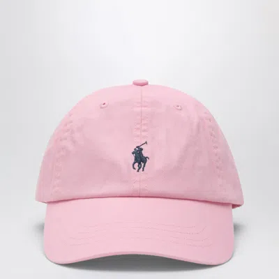 Polo Ralph Lauren Pink Baseball Cap With Logo