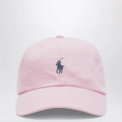 Polo Ralph Lauren Pink Baseball Cap With Logo