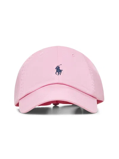 Polo Ralph Lauren Pink Chino Embroidery Cap