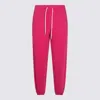 Polo Ralph Lauren Pink Cotton Pants In Rosa