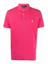 Polo Ralph Lauren Classic Cotton Polo Shirt With Embroidered Logo In Color Carne Y Neutral