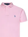 Polo Ralph Lauren Custom Slim Fit Mesh Polo Shirt In Carmel Pink