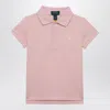 Polo Ralph Lauren Pink Cotton Polo Shirt With Logo