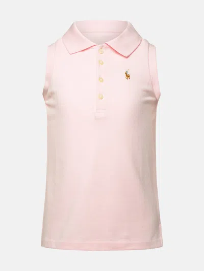 Polo Ralph Lauren Pink Cotton Tank Top