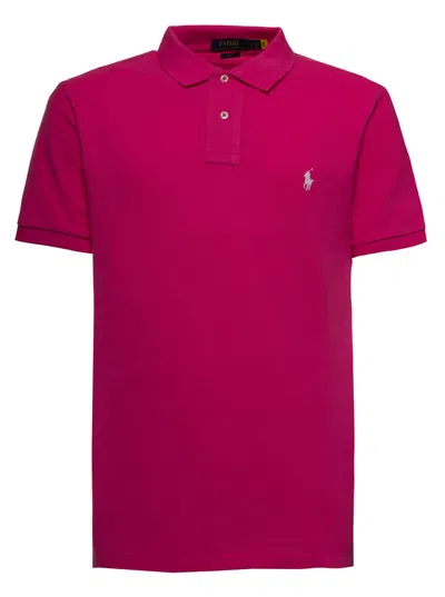 Polo Ralph Lauren Pink Embroidered Logo Polo