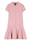 Polo Ralph Lauren Pink Polo Style Dress In Multicolour