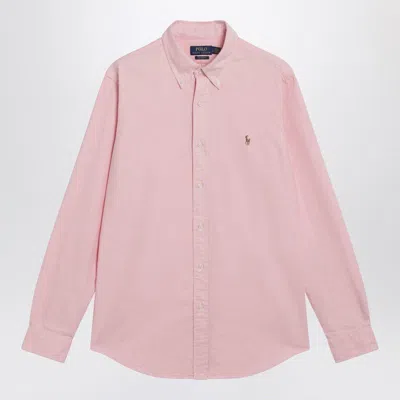 Polo Ralph Lauren Slim-fit Cotton Oxford Shirt In Pink
