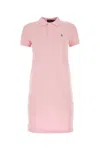 POLO RALPH LAUREN PINK PIQUET POLO DRESS