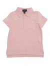 POLO RALPH LAUREN PINK POLO WITH LOGO