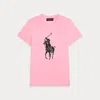 Polo Ralph Lauren Pink Pony Cotton Rib-knit Tee