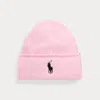 Polo Ralph Lauren Pink Pony Merino Wool Beanie