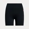 Polo Ralph Lauren Pink Pony Performance Bike Short In Black