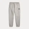 Polo Ralph Lauren Pink Pony Tracksuit Bottoms In Gray