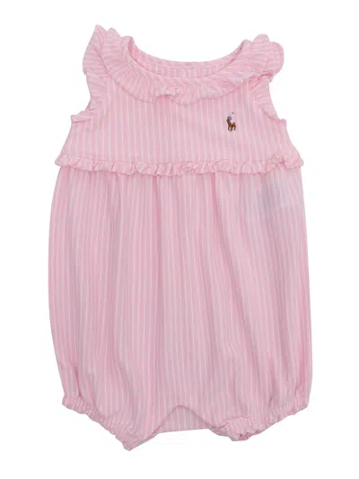 Polo Ralph Lauren Babies' Pink Romper