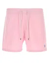 Polo Ralph Lauren Nylon Swim Trunk With Logo Embroidery In Pink