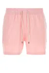 POLO RALPH LAUREN PINK STRETCH POLYESTER SWIMMING SHORTS