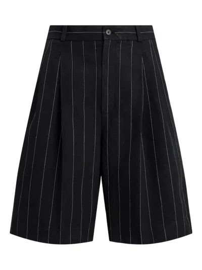 Polo Ralph Lauren Pinstripe Pleated Shorts