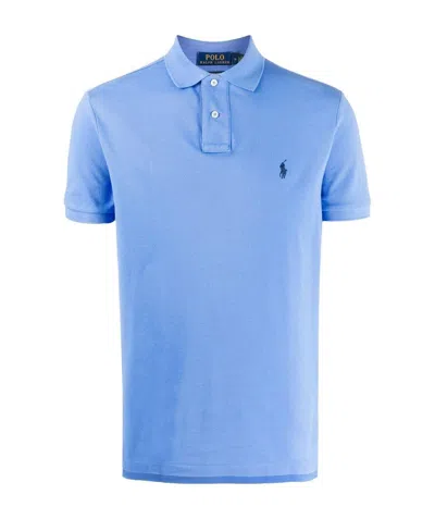 Polo Ralph Lauren Polo Pony Cotton Polo Shirt In Blue