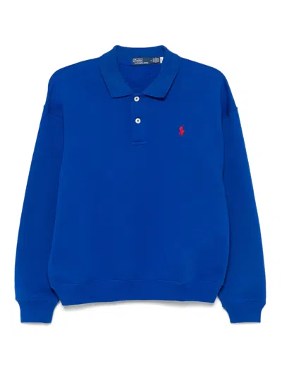 Polo Ralph Lauren Piqué Cardigan In Red