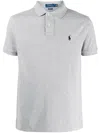 Polo Ralph Lauren Short-sleeved Polo Shirt In Gray