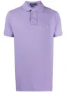 Polo Ralph Lauren Cotton Polo Shirt In Purple