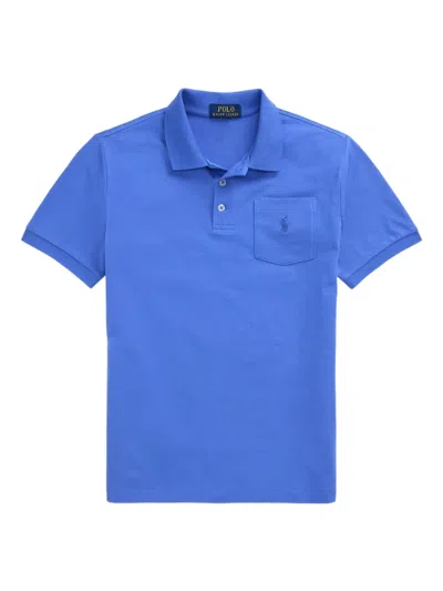 Polo Ralph Lauren Piqué-poloshirt In Blue